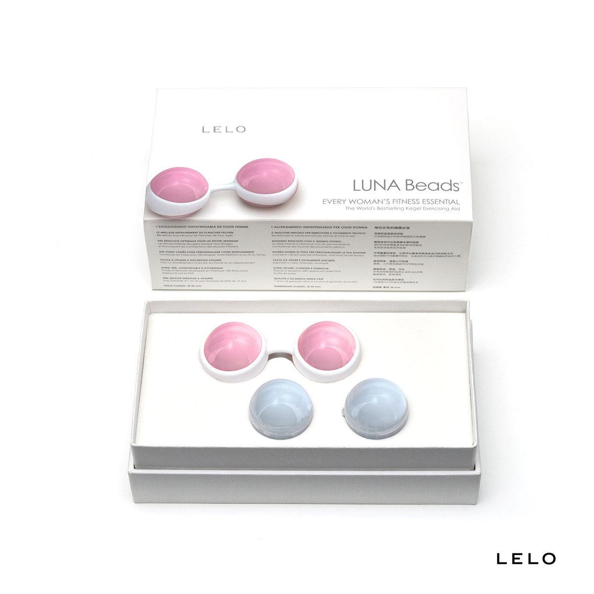 Luna Beads White