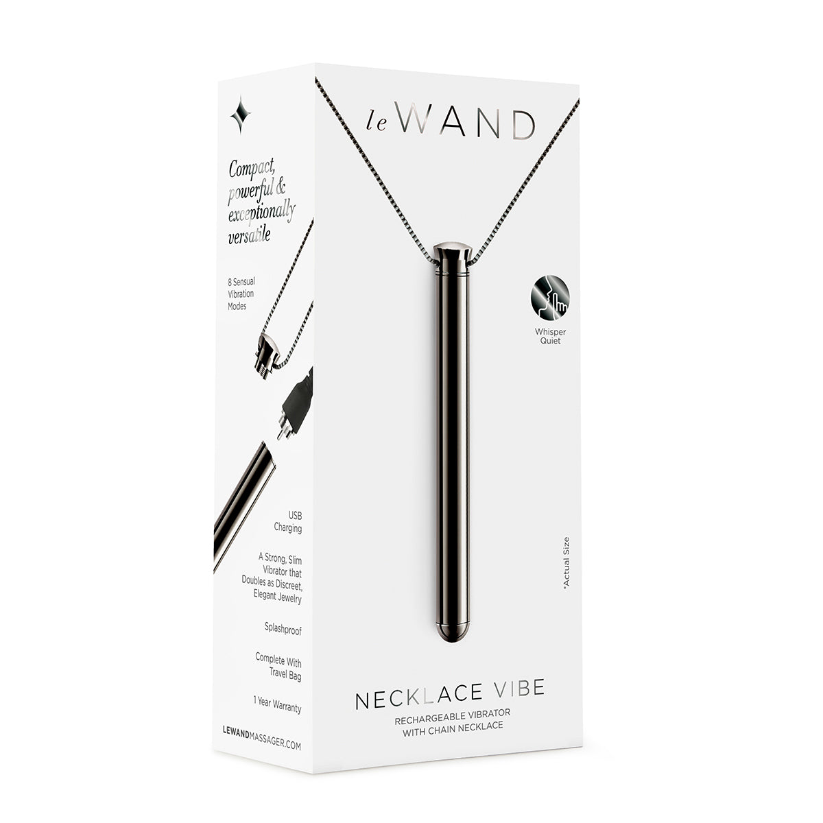 Vibrating Necklace - Black