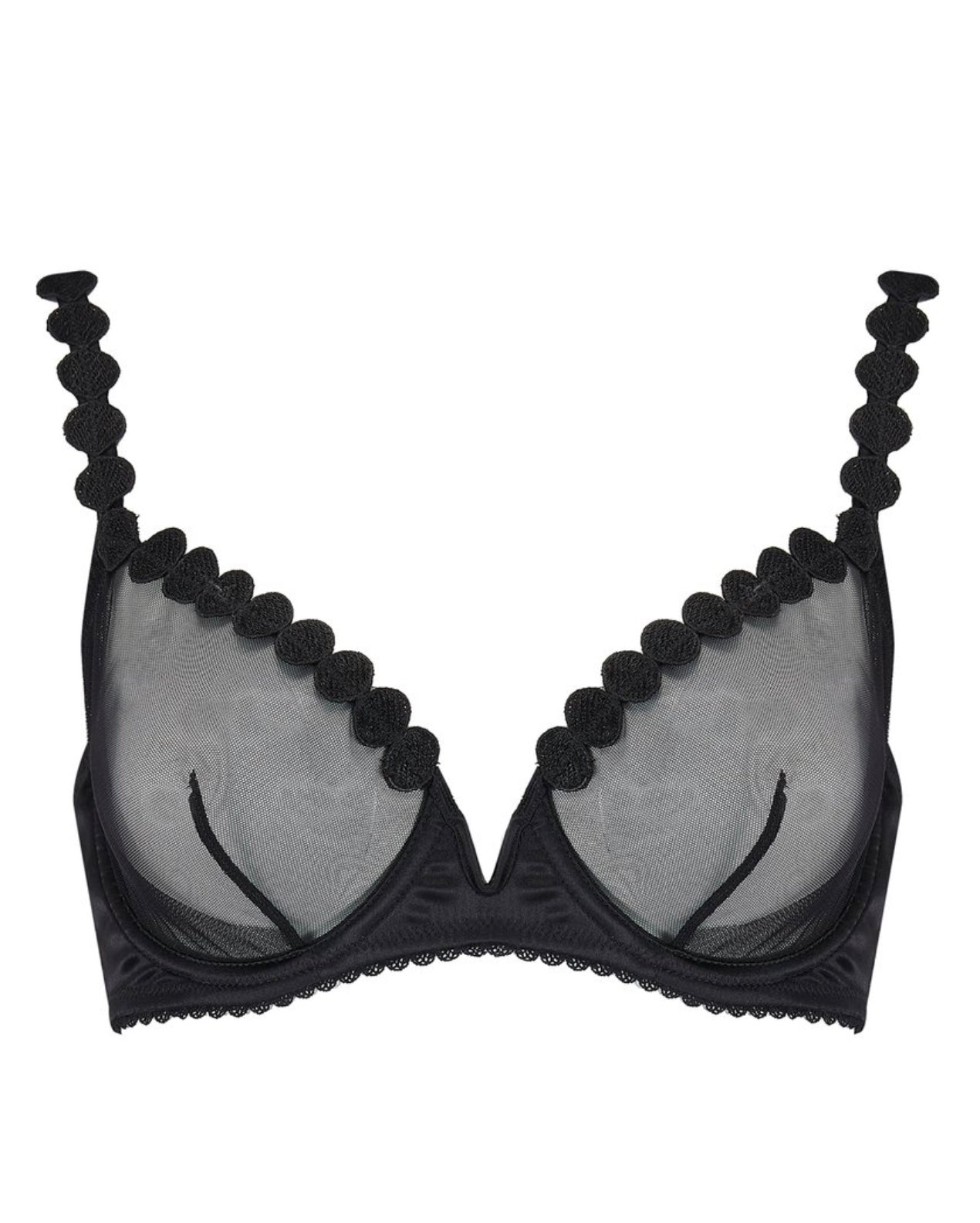 Briolette Jet High Waist Knicker