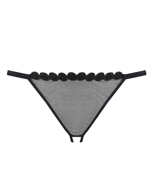 Briolette Jet Naughty Hipster Thong