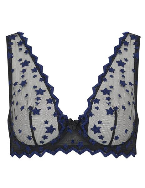 Deadly Nightshade Shoulder Bra
