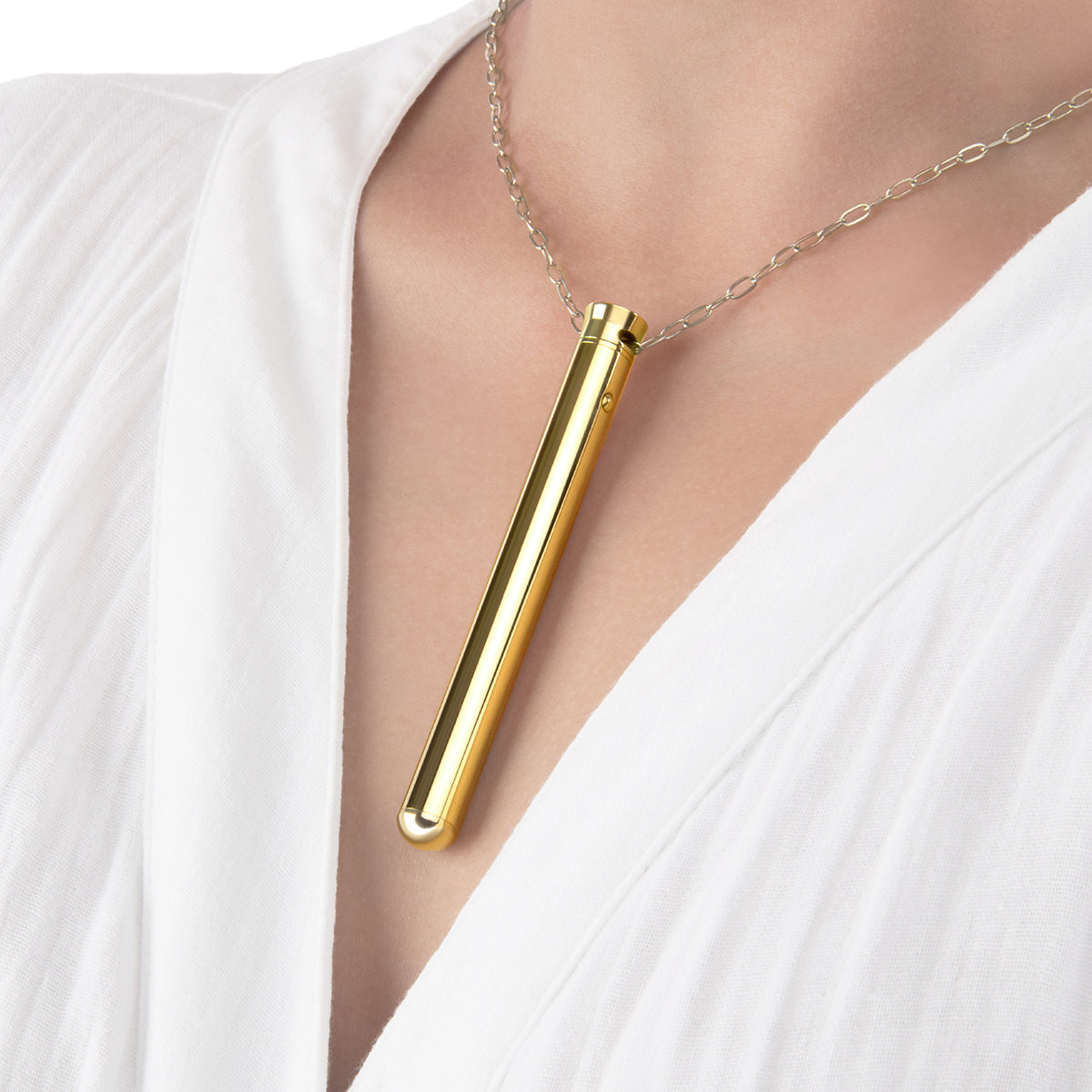 Vibrating Necklace - Gold The Pink Duchess Vibrating Necklace - Gold The Pink Duchess